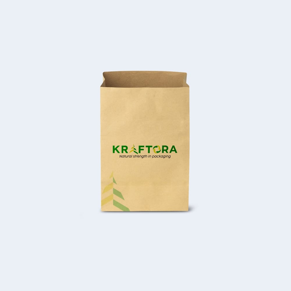 Kraft Düz Kağıt Torba